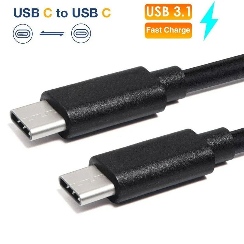 2 Meter USB-C To USB-C Fast Charging Data Cable
